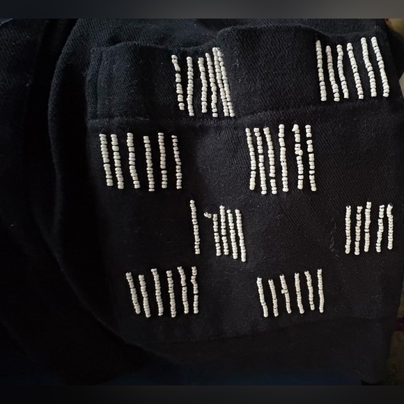 Zara embroidered bead men overshirt NWOT - Picture 6 of 7